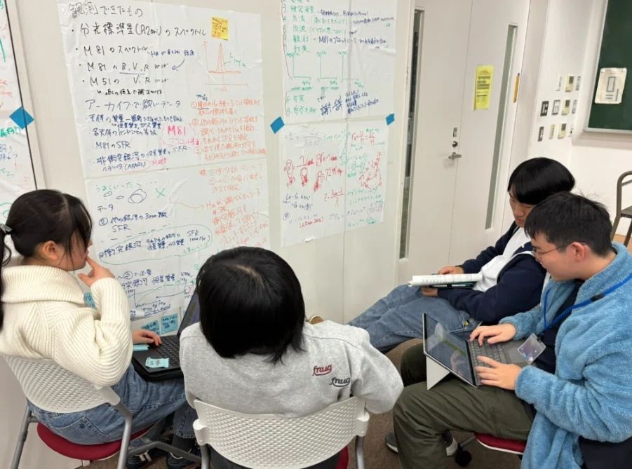 もし天・観測や議論の様子1