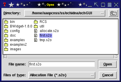 Open file dialog