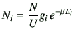 1 分配関数(Partition function)
