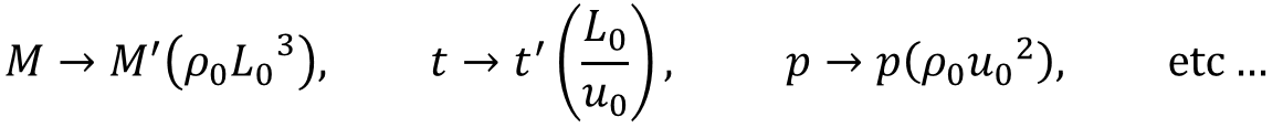 Scaling Other Variables